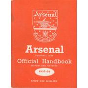 ARSENAL FOOTBALL CLUB 1957-58 OFFICIAL HANDBOOK