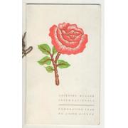 COVENTRY RFC INTERNATIONALS RE-UNION DINNER MENU 1953