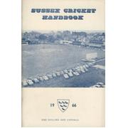 OFFICIAL SUSSEX CRICKET HANDBOOK 1966