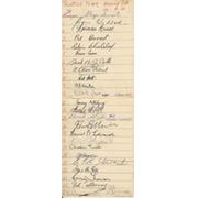 SCOTLAND TOUR TO SOUTH AFRICA 1960 RUGBY AUTOGRAPHS