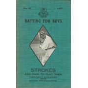 BATTING FOR BOYS - STROKES AND HOW TO PLAY THEM