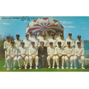 BERMUDA CRICKET TEAM 1960 POSTCARD