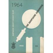 HAMPSHIRE COUNTY CRICKET CLUB ILLUSTRATED HANDBOOK 1964