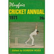PLAYFAIR CRICKET ANNUAL 1971