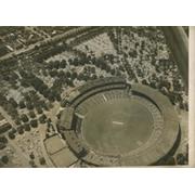 AERIAL PHOTOGRAPH OF MELBOURNE CRICKET GROUND 1950S