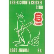 ESSEX COUNTY CRICKET CLUB ANNUAL 1965