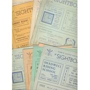 NORTH LEEDS CRICKET CLUB "SIGHTBOARD" 1949 ONWARDS - 28 EDITIONS