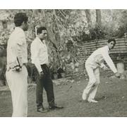 LALA, MOHINDER AND RAJINDER AMARNATH (INDIA) 1979 CRICKET PHOTOGRAPH