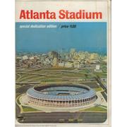 ATLANTA STADIUM - SPECIAL DEDICATION EDITION 1966
