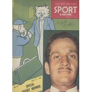 SPORT & PASTIME - VOL.VXIII NO.18, 2 MAY 1959, FEATURING INDIA V ENGLAND TOUR 1959