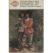 CARLING WORLD GOLF CHAMPIONSHIP 1966 (ROYAL BIRKDALE) SOUVENIR PROGRAMME - SIGNED BY MANY GOLFERS