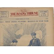 WEST INDIES CRICKET TOUR OF AUSTRALIA 1930-31 SOUVENIR - PANAMA TRIBUNE