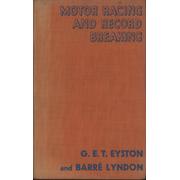 MOTOR RACING AND RECORD BREAKING