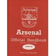 ARSENAL FOOTBALL CLUB 1960-61 OFFICIAL HANDBOOK