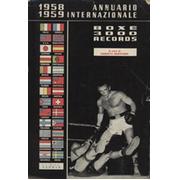 ANNUARIO INTERNAZIONALE DELLA BOXE 1958-59 