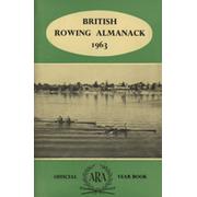 THE BRITISH ROWING ALMANACK 1963