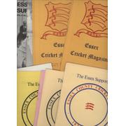 ESSEX CRICKET MAGAZINE (LATER ESSEX SUPPORTER) 1972-1977 (33 VOLUMES)