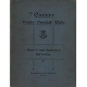 THE CARDIFF RUGBY FOOTBALL CLUB: HISTORY AND STATISTICS, 1876-1906