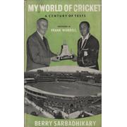 MY WORLD OF CRICKET (A CENTURY OF TESTS) - JOHN WOODCOCK