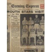 LIVERPOOL V PORTSMOUTH 1952-53 EVENING EXPRESS SPORTS SPECIAL