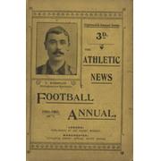 ATHLETIC NEWS FOOTBALL ANNUAL 1904-1905