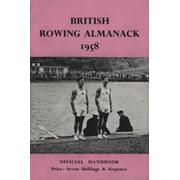 THE BRITISH ROWING ALMANACK 1958