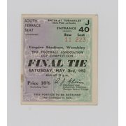 ARSENAL V NEWCASTLE UNITED 1952 (F.A. CUP FINAL) FOOTBALL TICKET
