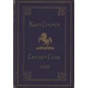 KENT COUNTY CRICKET CLUB 1923 [BLUE BOOK]
