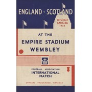 ENGLAND V SCOTLAND 1936 FOOTBALL PROGRAMME