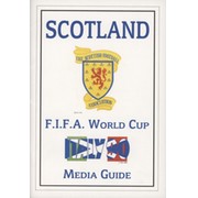 SCOTLAND F.I.F.A. WORLD CUP ITALY 90 MEDIA GUIDE
