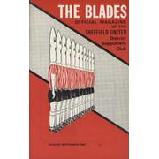 THE BLADES - OFFICIAL MAGAZINE OF SHEFFIELD UNITED DISTRICT SUPPORTERS