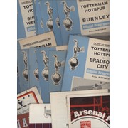 TOTTENHAM HOTSPUR 1969-70 FOOTBALL PROGRAMMES (FULL SET OF HOME MATCHES)