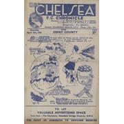 CHELSEA V DERBY COUNTY 1946-47 FOOTBALL PROGRAMME