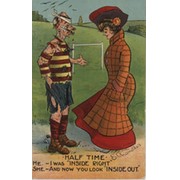 FOOTBALL CARTOON POSTCARD