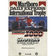 DAILY EXPRESS INTERNATIONAL TROPHY (FORMULA 3000) 1985 OFFICIAL PROGRAMME