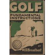GOLF - FUNDAMENTAL INSTRUCTIONS
