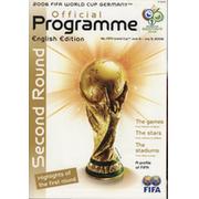 2006 FIFA WORLD CUP GERMANY - OFFICIAL PROGRAMME (SECOND ROUND)