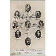 CAMBRIDGE UNIVERSITY CREW 1925 CABINET PHOTOGRAPH