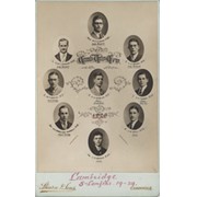 CAMBRIDGE UNIVERSITY CREW 1926 CABINET PHOTOGRAPH