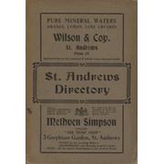 ST. ANDREWS DIRECTORY - 1926