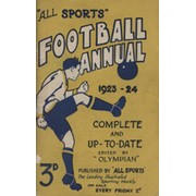 ALL SPORTS FOOTBALL ANNUAL 1923-24
