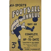 ALL SPORTS FOOTBALL ANNUAL 1927-28
