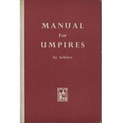 MANUAL FOR UMPIRES (HOCKEY)