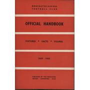 DONCASTER ROVERS FC 1959-60 OFFICIAL HANDBOOK