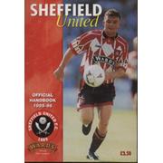 SHEFFIELD UNITED FC 1995-96 OFFICIAL HANDBOOK