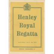 HENLEY ROYAL REGATTA 1964 OFFICIAL PROGRAMME