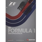 AUSTRALIAN GRAND PRIX 2011 MOTOR RACING PROGRAMME