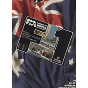 AUSTRALIAN GRAND PRIX 1990 MOTOR RACING PROGRAMME