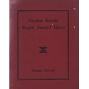 DURHAM COUNTY RUGBY FOOTBALL UNION HANDBOOK 1959-60
