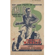 LEEDS V BRADFORD NORTHERN 1947 (CHALLENGE CUP FINAL) SIGNED RUGBY LEAGUE PROGRAMME